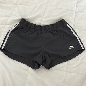 Grey adidas shorts!